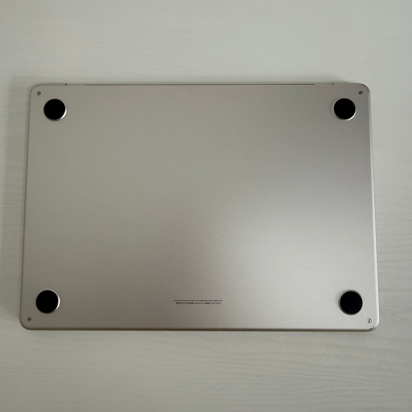 Apple MacBook Air 13" (2024) M3 | 8-Core CPU 10-Core GPU | 16GB | 512GB | Starlight | GRADE A