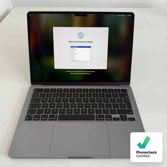 Refurbished MacBook Air 13" (2024) M3 | Space Grey | 512GB SSD