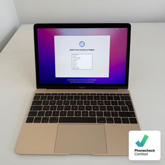 Apple MacBook 12" (2016) Intel Core M3 | 8GB RAM | 256GB SSD | Gold | Grade B