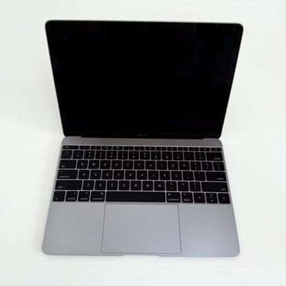 Apple MacBook 12" (2017) Intel Core M3 | 1.1GHz | 8GB RAM | 256GB SSD | Space Grey | GRADE C