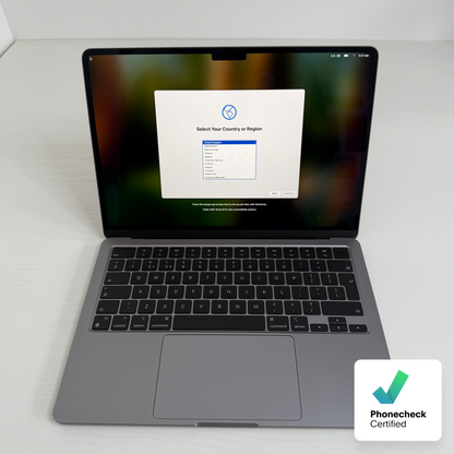 Apple MacBook Air 13" (2024) M3 | 8-Core CPU 10-Core GPU | 8GB|512GB | Space Gray | GRADE A