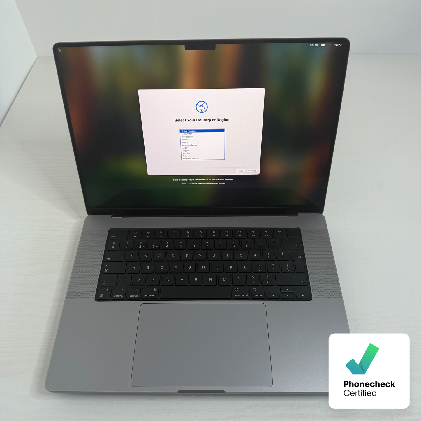 Apple MacBook Pro 16" (2021) M1 Pro | 10-Core CPU 16-Core GPU | 16GB | 1TB | Space Gray | GRADE B