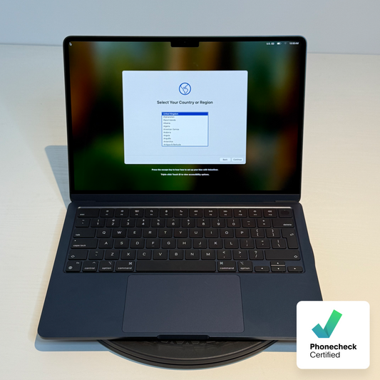 Apple MacBook Air 13" (2024) M3 | 8-Core CPU 10-Core GPU | 16GB | 512GB | Midnight | GRADE B