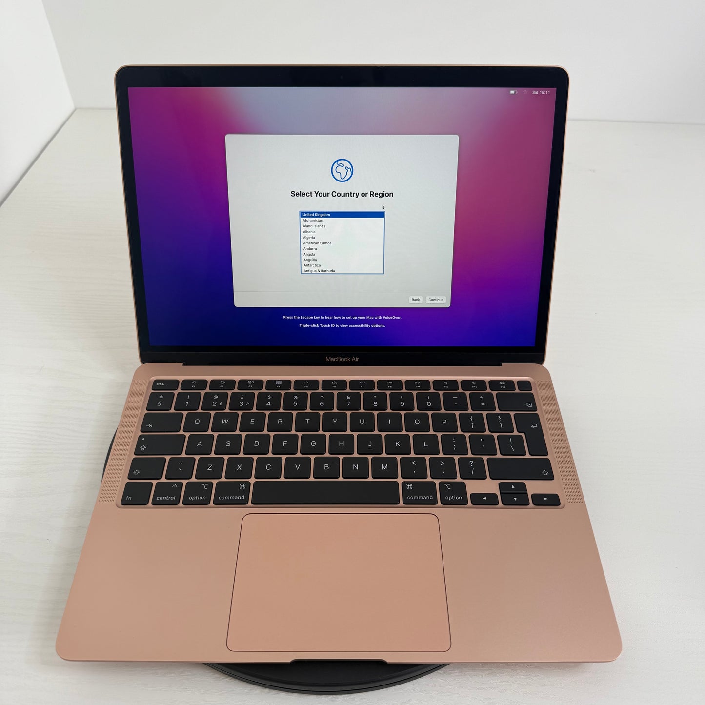 Apple MacBook Air 13" (2020) | 10th Gen i5 | 8GB | 512GB SSD | Rose Gold | GRADE B
