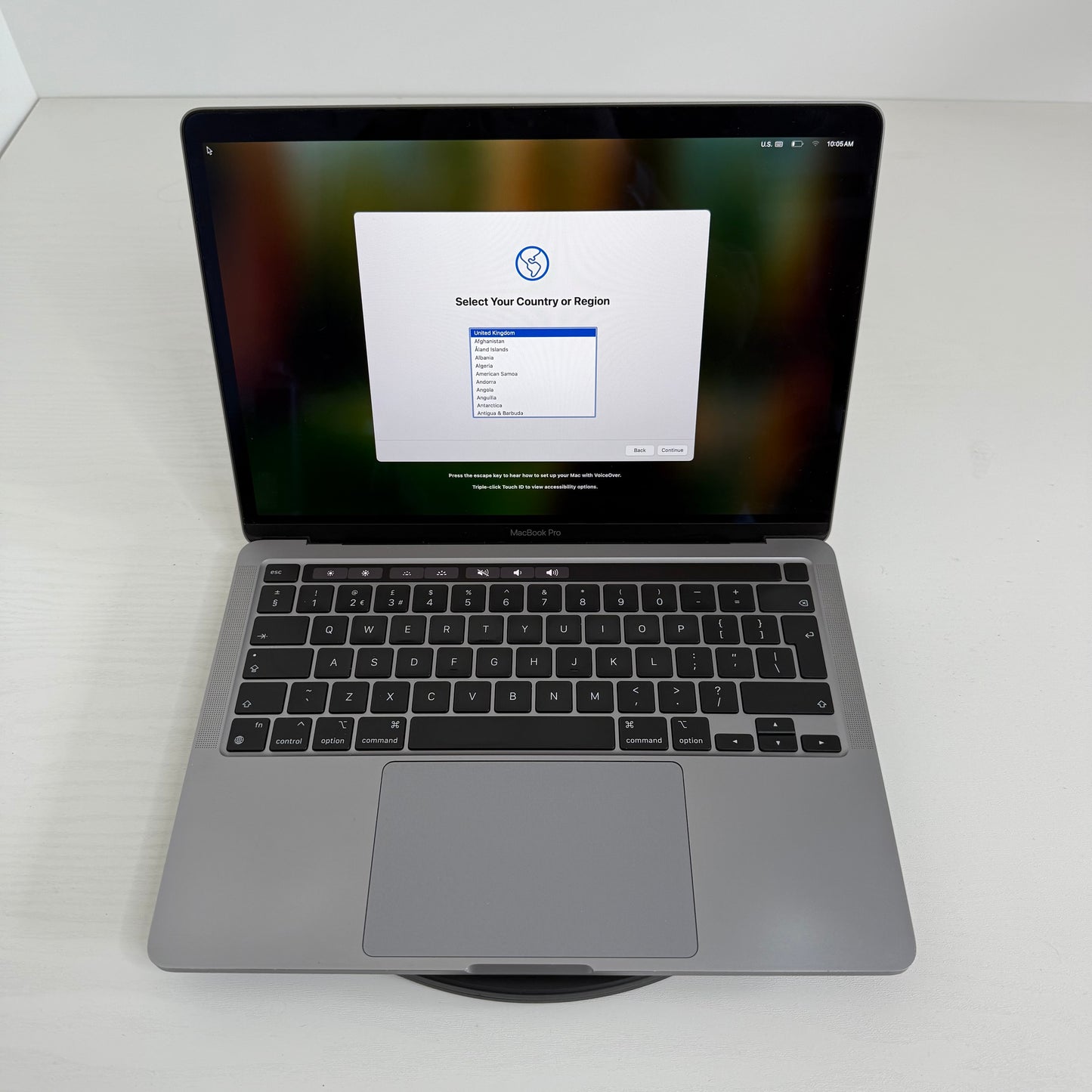 Apple MacBook Pro 13" (2020) M1 | 8-Core CPU 8-Core GPU | 16GB | 1TB SSD | Grey | GRADE B