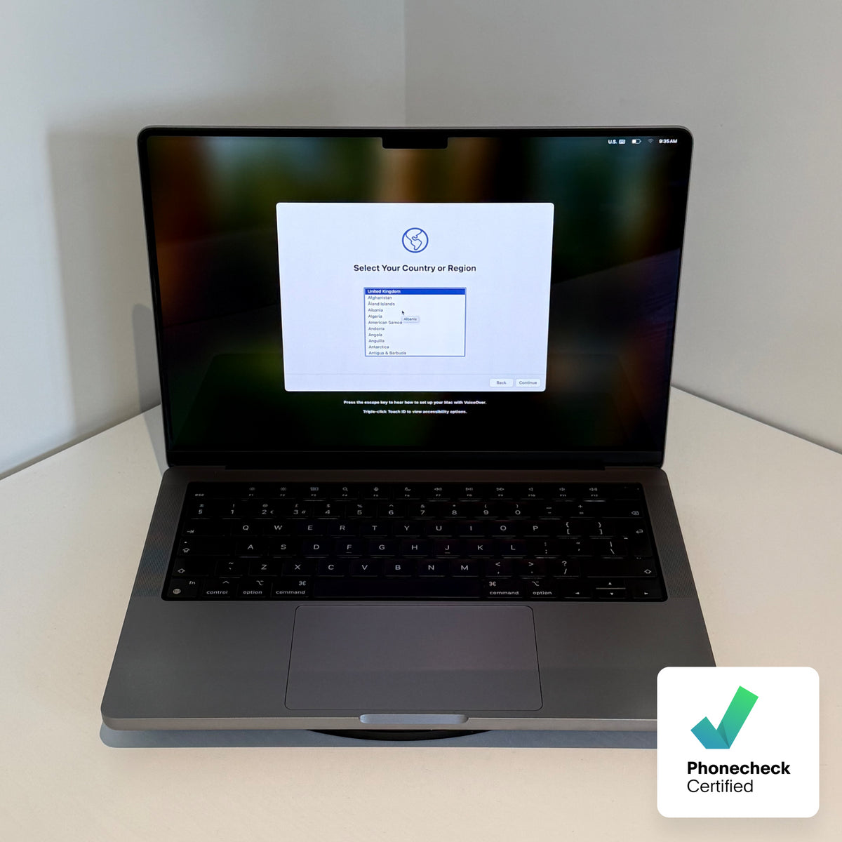 Apple MacBook Pro 14" (2021) M1 Pro | 10-Core CPU 16-Core GPU | 16GB RAM | 1TB SSD | Space Grey | Grade A